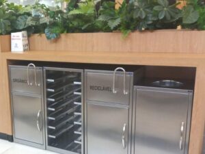 Lixeira Basculante Inox